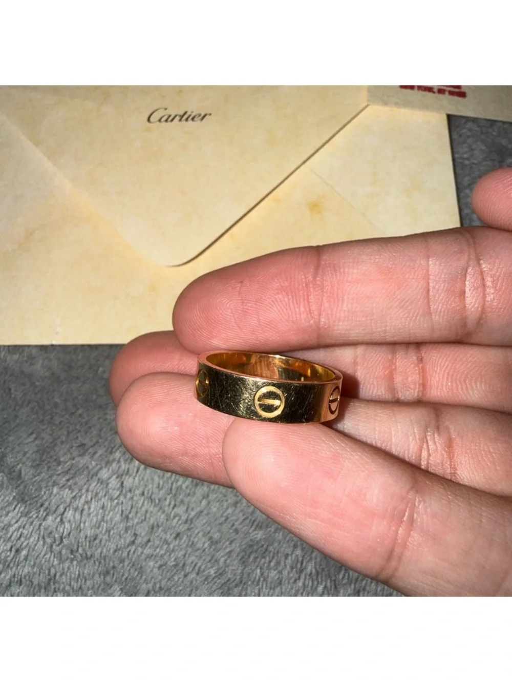 Cartier Love Ring Classic Model | 18k Yellow Gold | Size 9 (60)